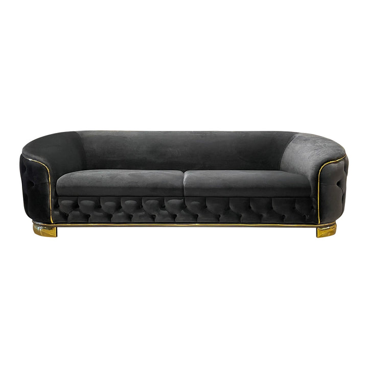 Turkish Zen Sofa - Black- Transform Your Living Space with Diamond Sofa: A Turkish Masterpiece - V Surfaces
