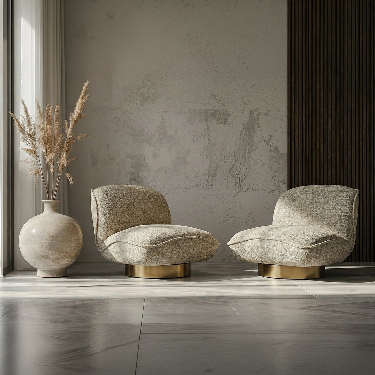 Revolving Luxury Accent Chair – V Surfaces