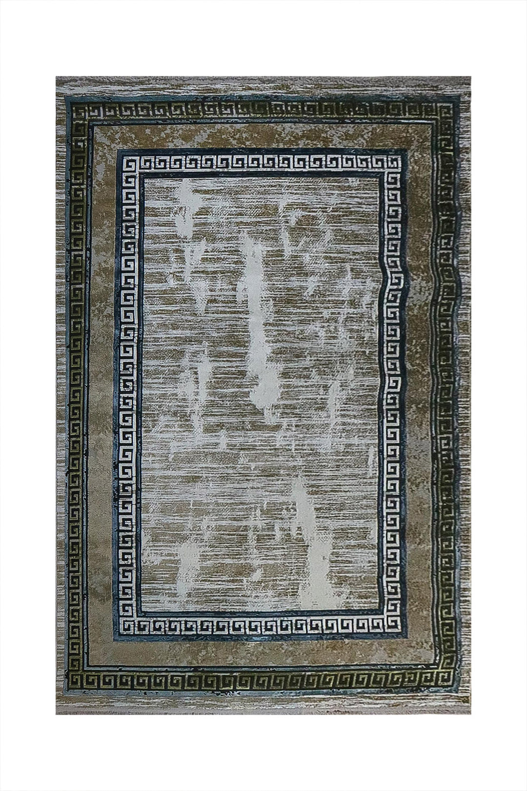 Turkish Premium and Modern Rug - 5.3 x 7.5 FT - Beige - Voyage Rug - Superior Comfort Elegant and Luxary Style Accent