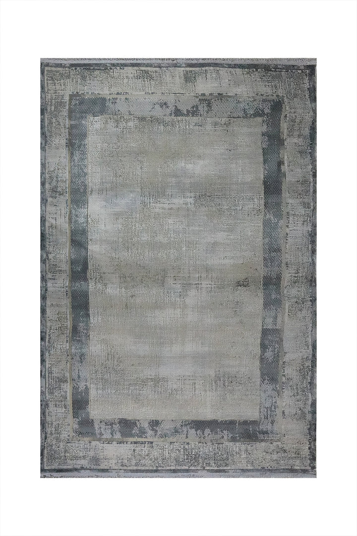 Turkish Modern Rug - 5.3 x 7.2 FT - Gray, Superior Comfort Modern & Contemporary Style Accent Rug Sunrise