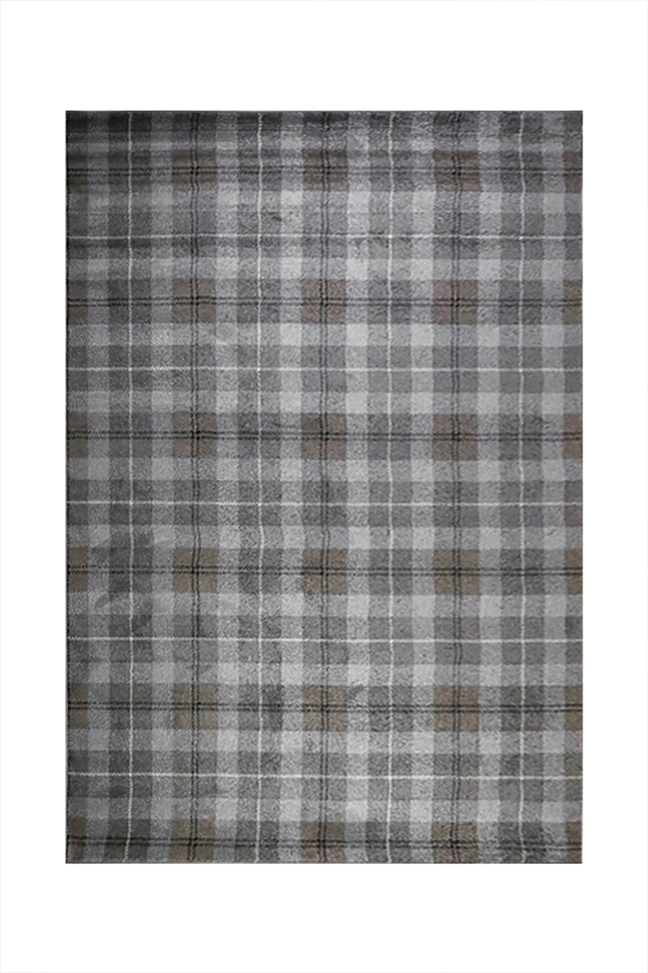 Turkish Modern Festival WD Rug - 6.6 x 9.5 FT - Gray - Sleek and Minimalist for Chic Interiors